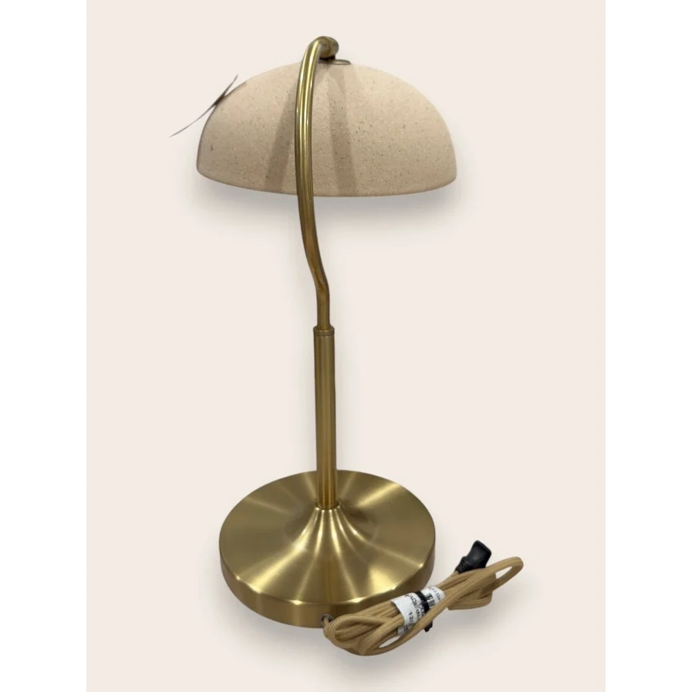 Ceramic Shade Table Lamp Brass - Hearth & Hand Magnolia, Target